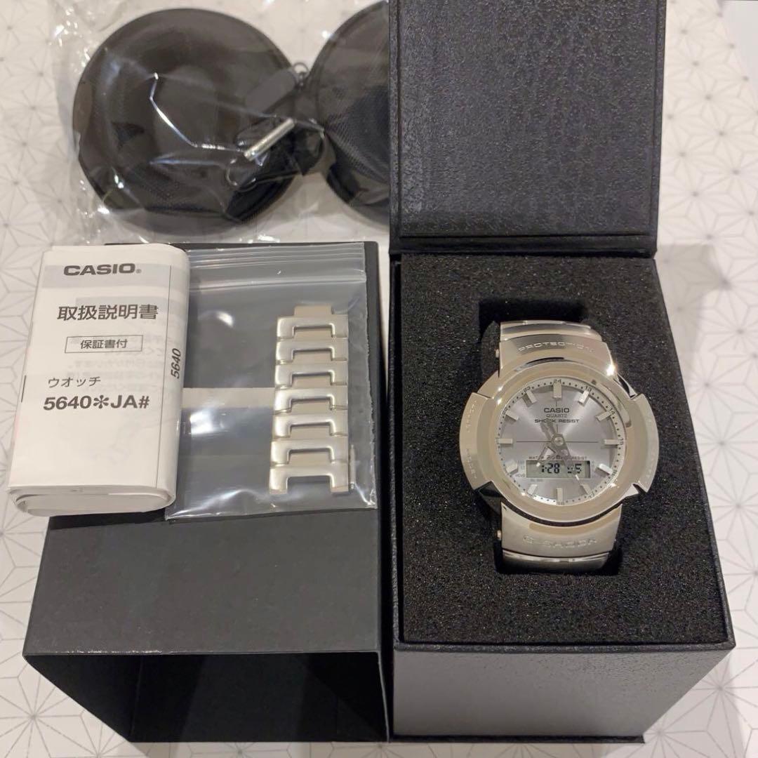 カシオ G-SHOCK AWM-500D-1A8JF フルメタル 美品