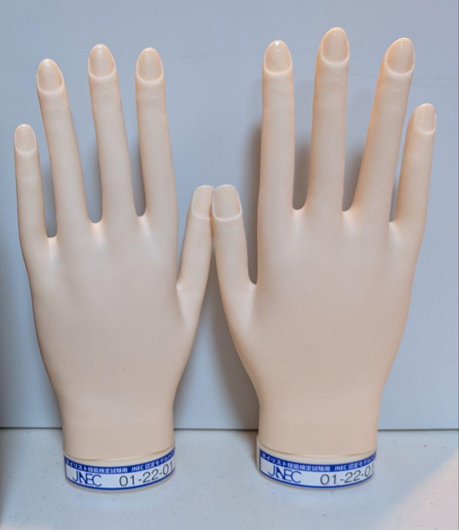 ネイリスト技能検定　認定モデルハンド
