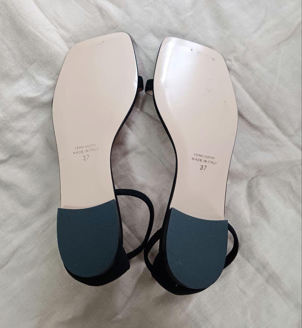 【最終】NEBULONI E. アンクルゴムフラットサンダルストラップサンダル