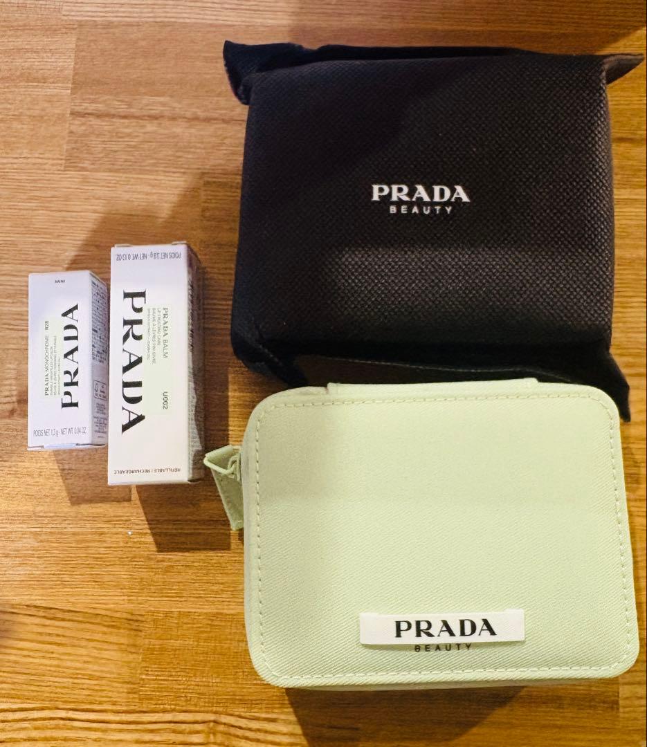 PRADA beauty リップ2本　ノベルティ　セット