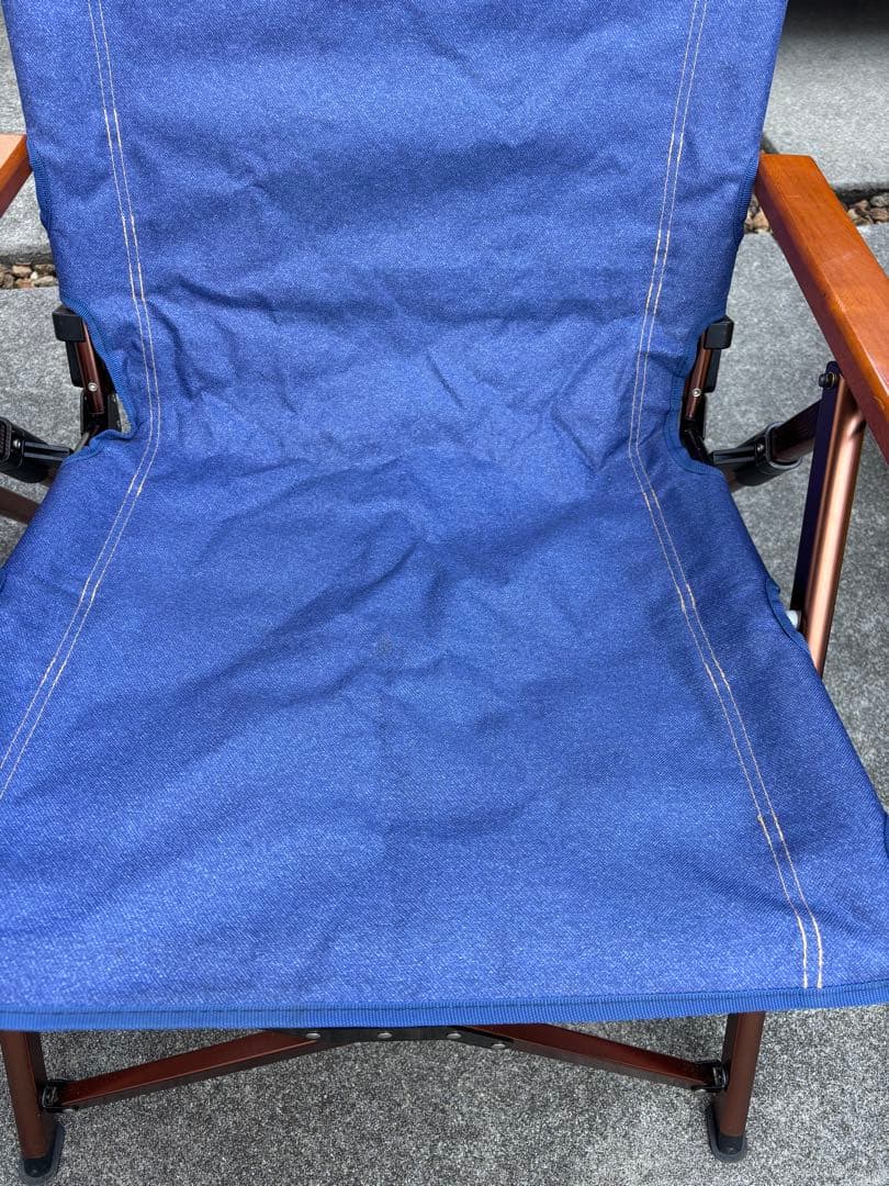 Coleman アウトドアチェア 2脚セット ネイビー