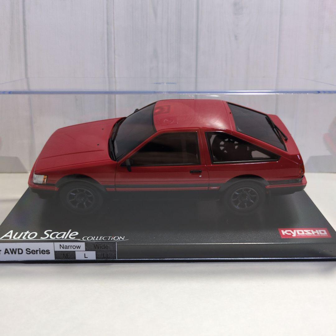 京商　ミニッツ　ASC　トヨタ　カローラレビン　AE86 レッド/ブラック