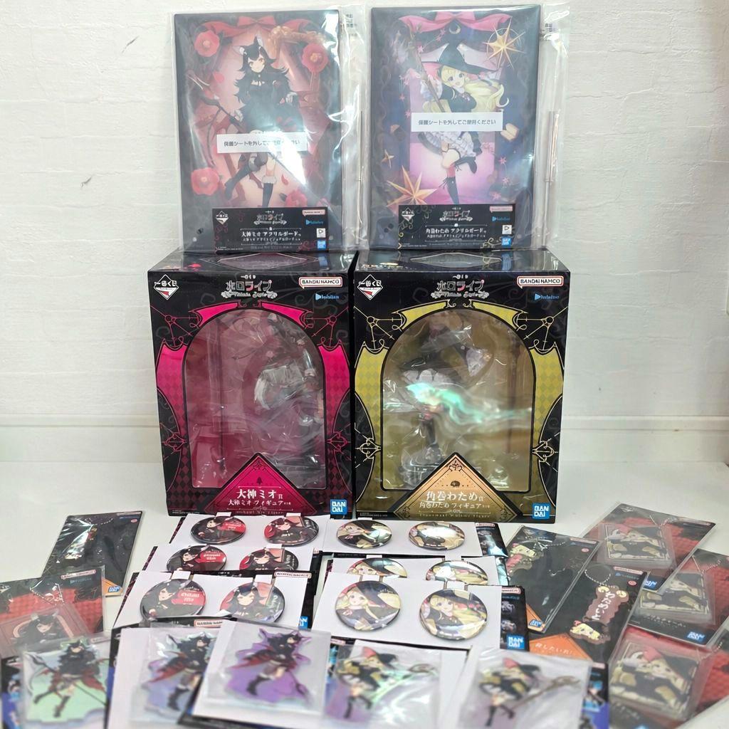 一番くじ　ホロライブ 大神ミオ　角巻わため　フィギュア 　22点セット