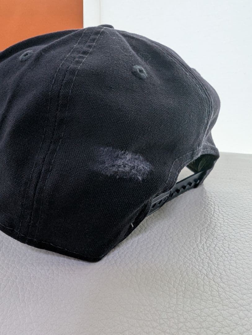 ビームス✕ニューエラ ダメージ キャップ ★ヤンキース★ネイビー帽子