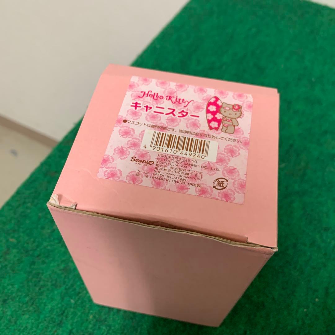 レア　ハローキティ　日焼け　ビキニ　ボード　キャニスター　2002 サンリオ