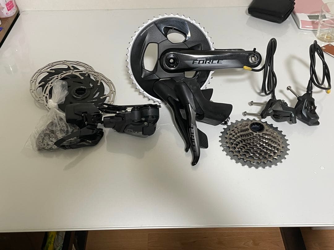 SRAM FORCE etap axsグループセット(中古) 17日まで値下げ