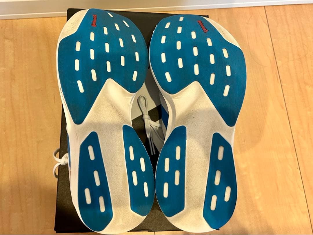 adidas EVO SL WOVEN M 27.5cm ホワイト/ブルー