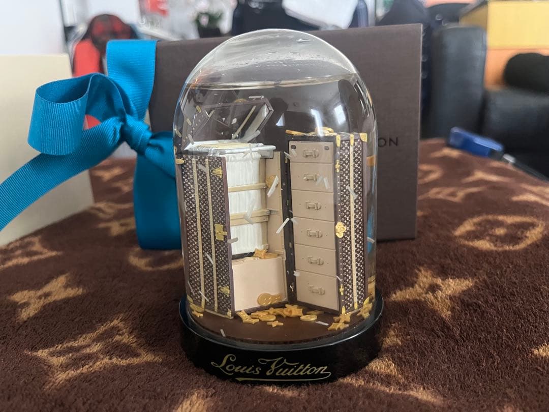Louis Vuitton スノードーム ミニチュアキャビネット