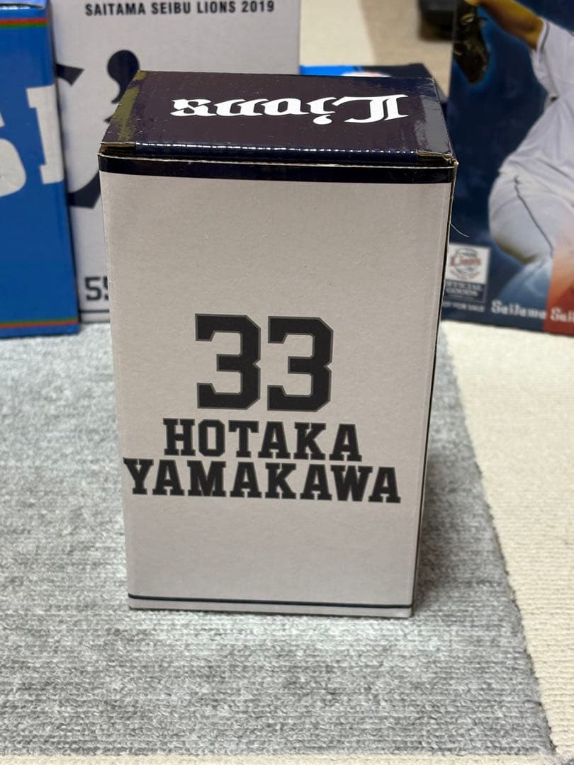 【新品未使用品】埼玉西武ライオンズ 秋山翔吾 & 山川穂高 ボブルヘッド セット