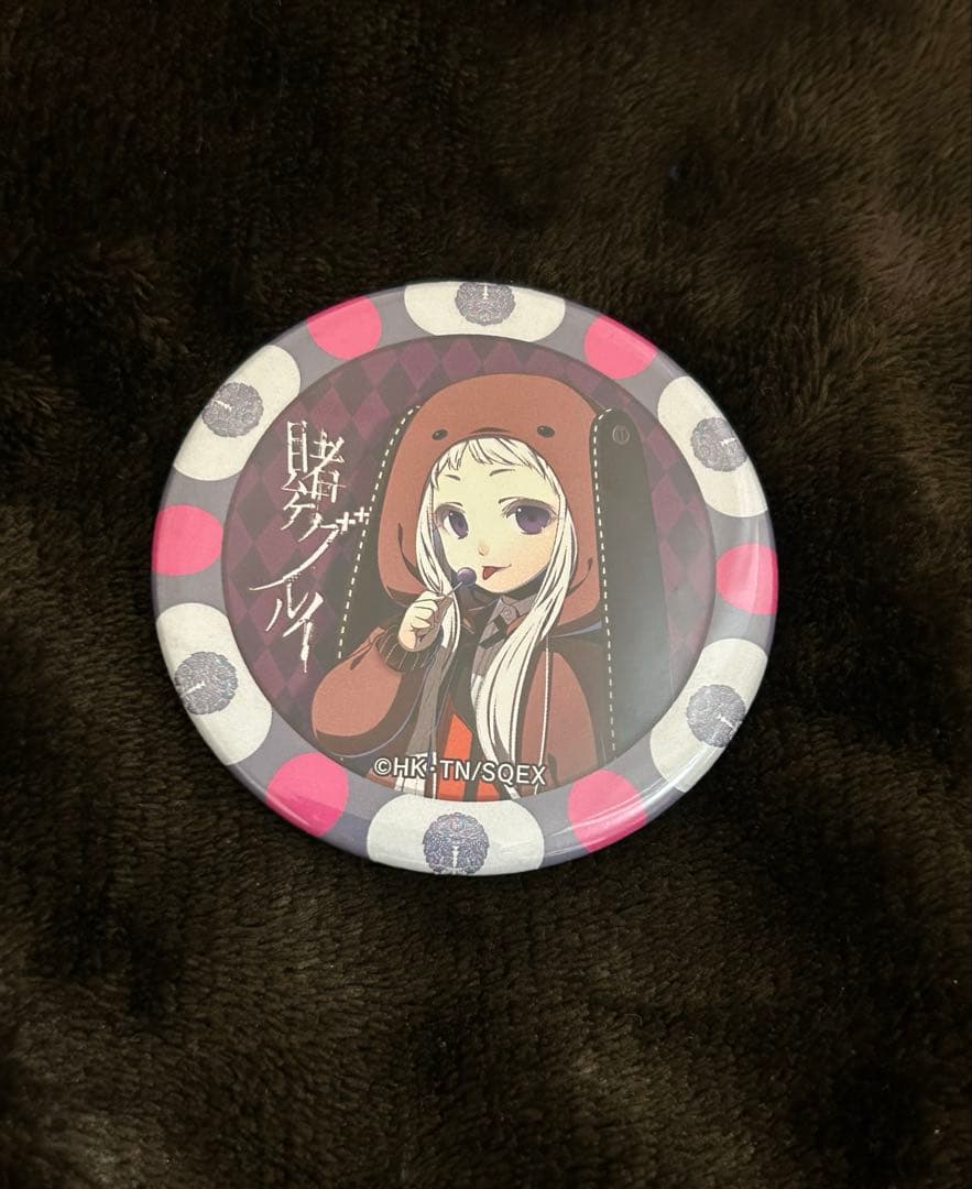 【レア】賭ケグルイ　黄泉月るな　缶バッジ