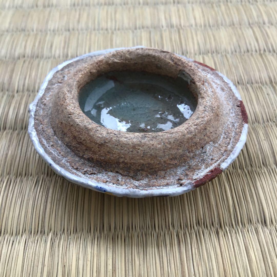 茶道具　香合　川蝉香合　出雲焼　楽山窯　長岡住右衛門(空権)造　共箱　S99KG