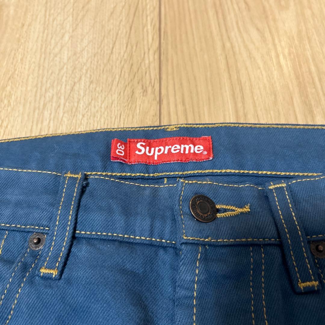 Supreme デニムパンツ ダークブルー 30inch