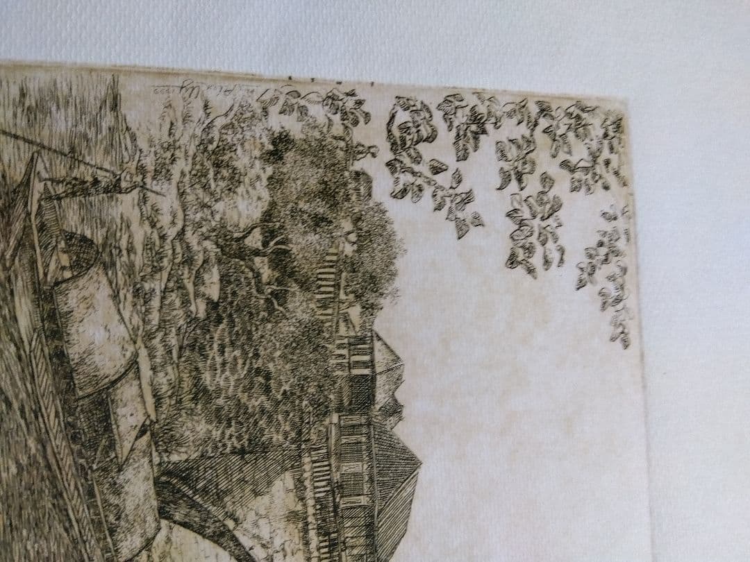 エッチング版画 4枚