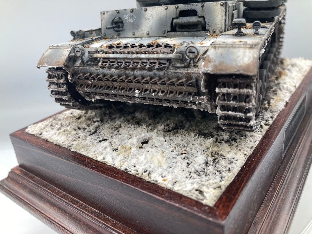 戦車完成品 1/35 3号戦車L型 ヴィネット全塗装済み完成品