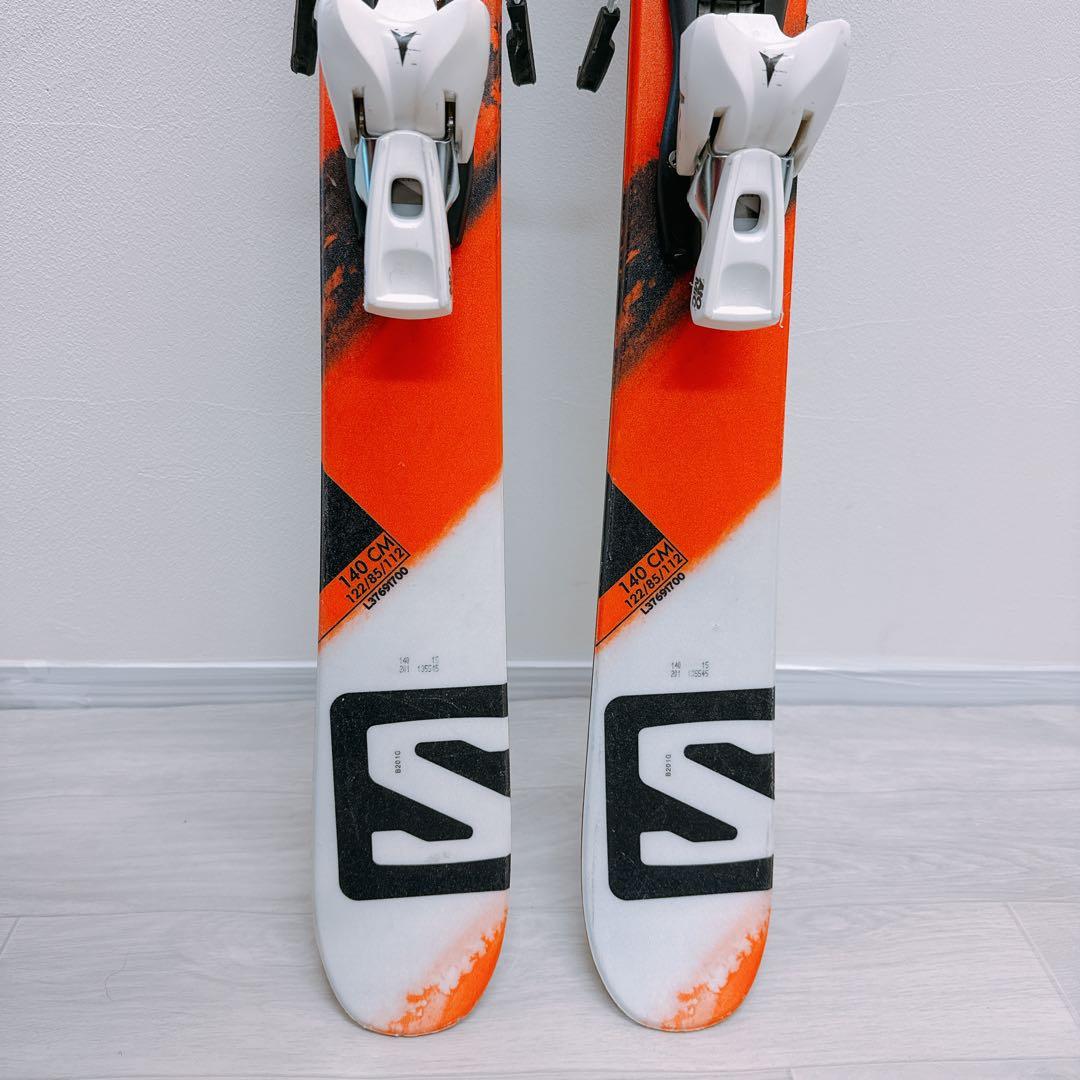 【SALOMON】NFX 140cm ジュニアスキー Atomicビンディング付