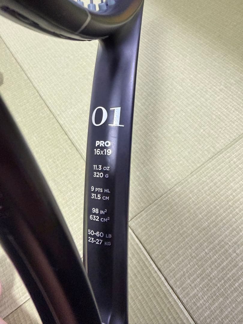 ラケット(硬式用) RF01 PRO G3