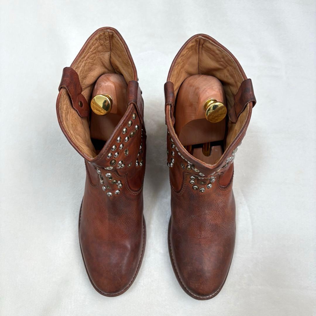 ISABEL MARANT ショートブーツ ウエスタン リペア済み 40