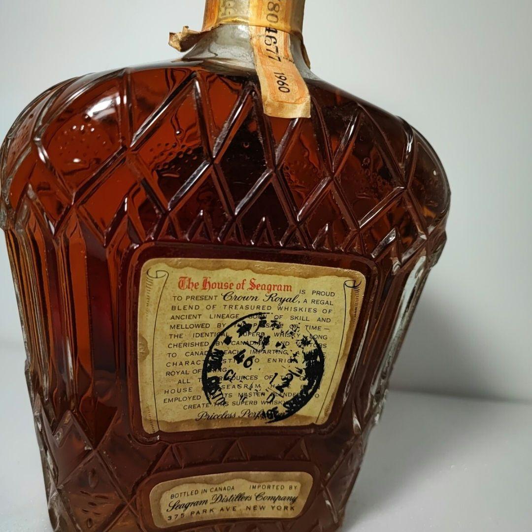 ウイスキー　キングスランサム　ディンプル　クラウンローヤル　関税スタンプ