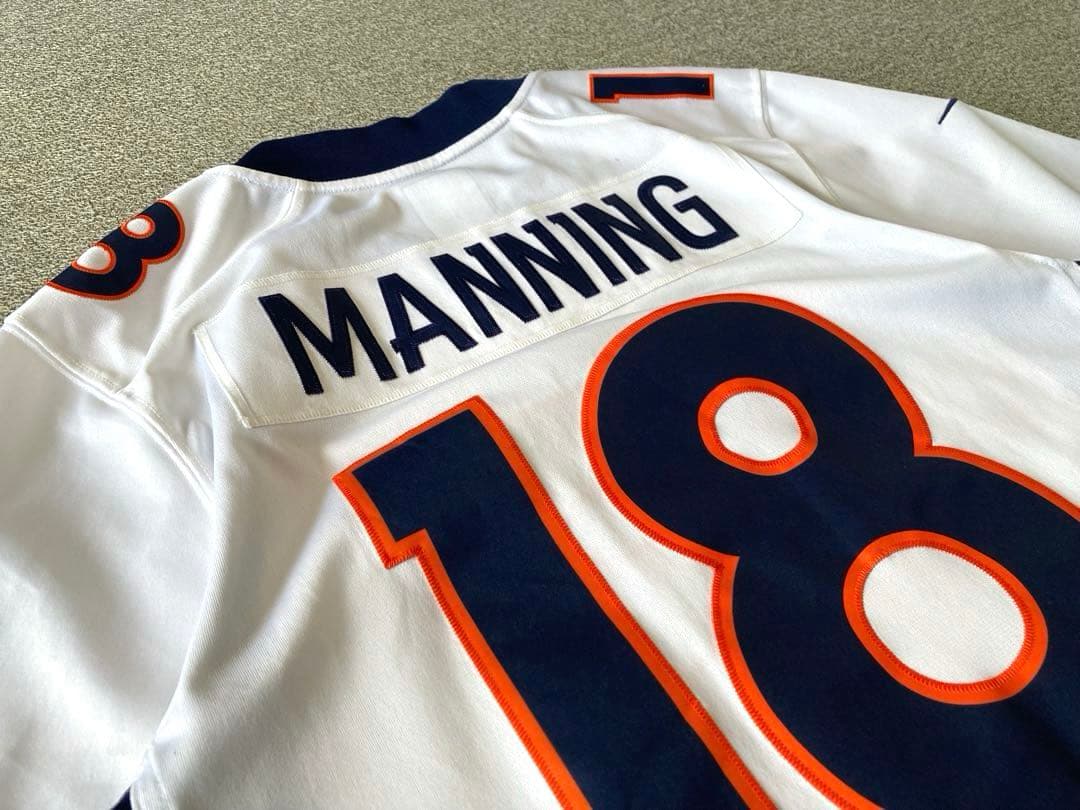 《NIKE NFL》ブロンコス　マニング　アメフト ゲームシャツ　新品未使用　S