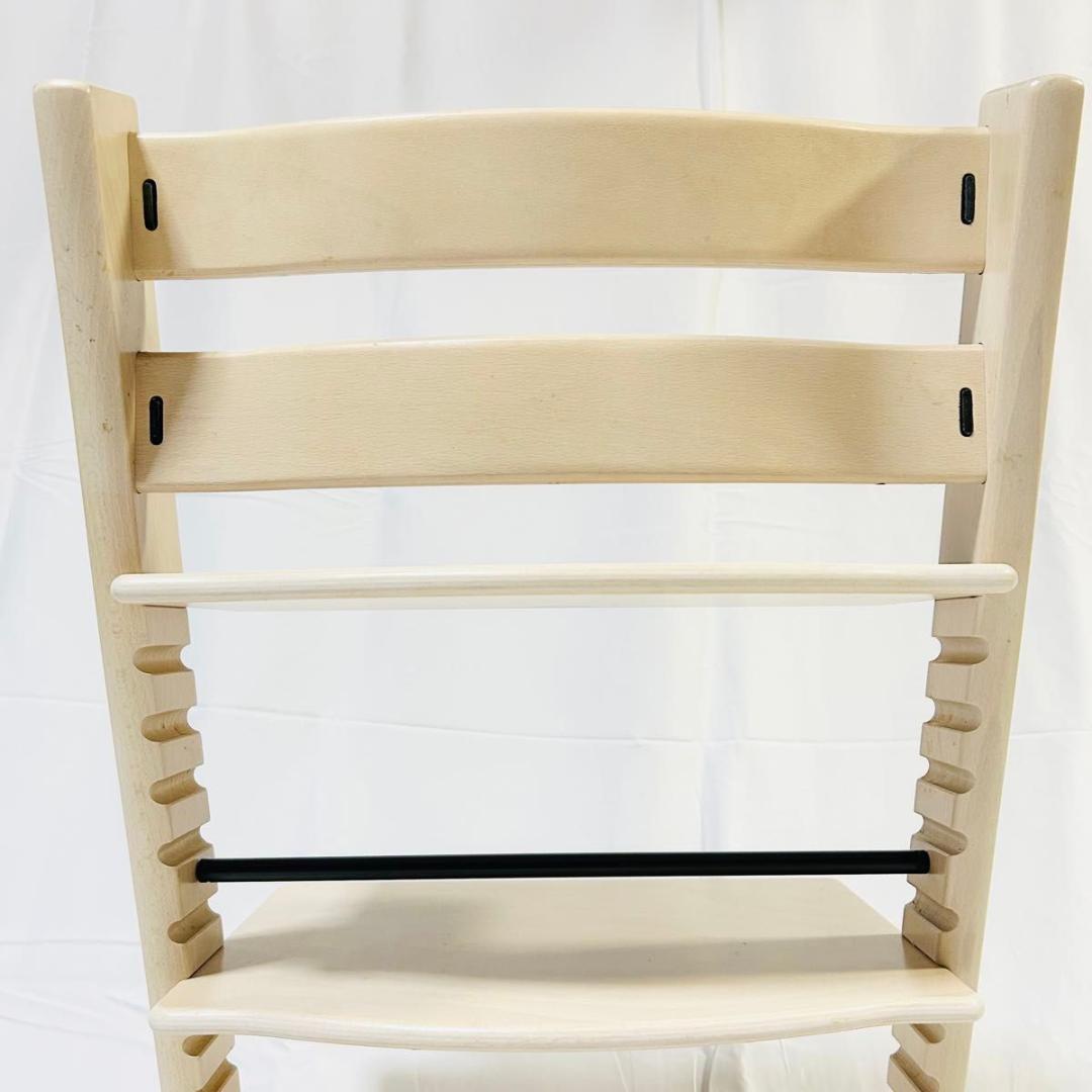 極美品 STOKKE トリップトラップ ホワイトウォッシュ 人気色