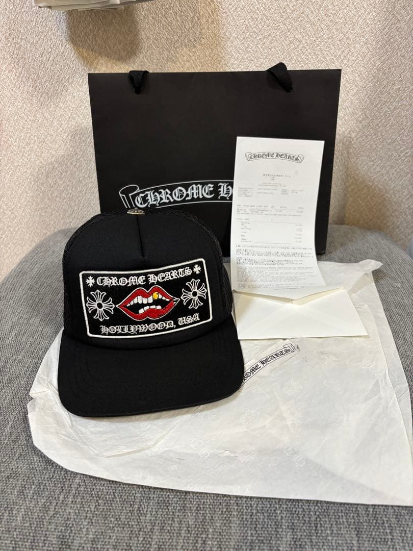 【美品・国内正規品】クロムハーツキャップ　マッティボーイ　ブラック