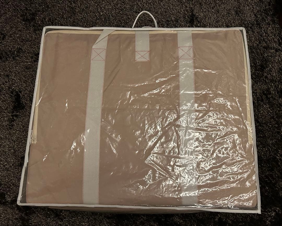 ファルスカ　コンパクトベッド　フィットLサイズ　ベージュ　＋　防水シートセット