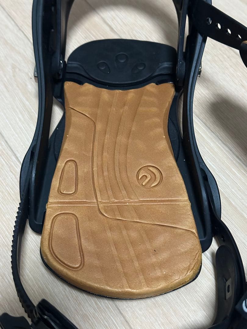 FLUX RL スノーボード バインディング Mサイズ ブラック×ブラウン