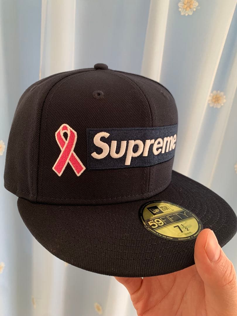 帽子 Supreme Breast Cancer Awareness Box Logo