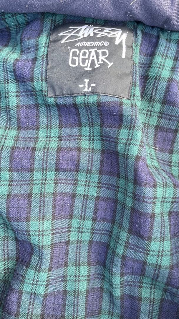 old Stussy 紫 ダウンジャケット Lサイズ