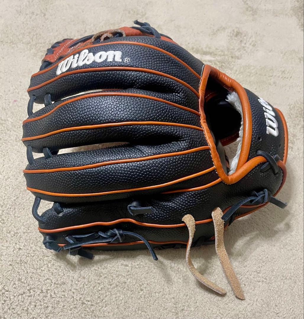 ※希少品　軟式ウィルソンX2型　スピンコントロールレザー　大谷翔平激似グローブ