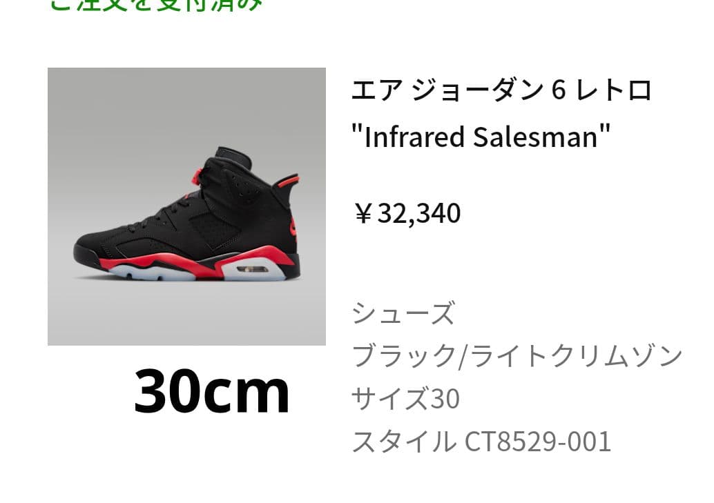 エア ジョーダン 6 レトロ \