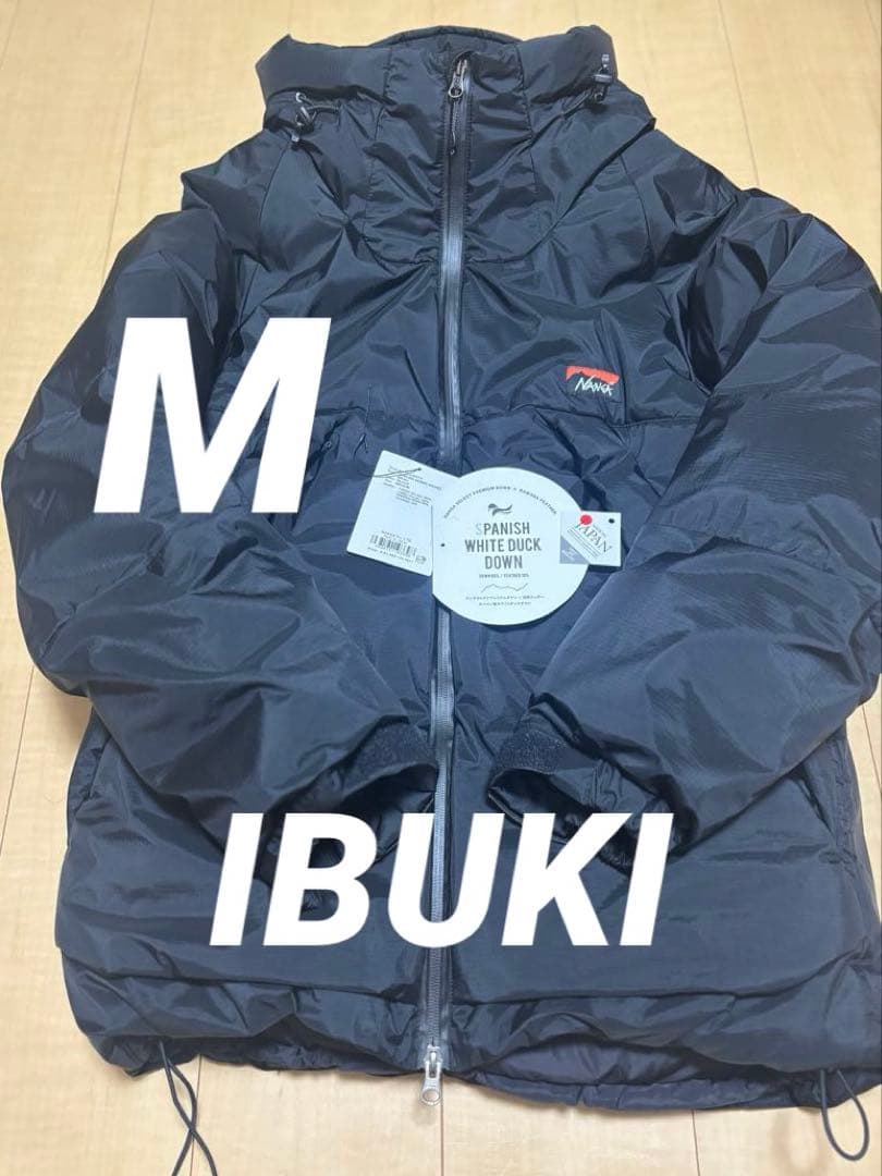 ナンガオーロラテックスダウンジャケット IBUKI（イブキ）ブラック M