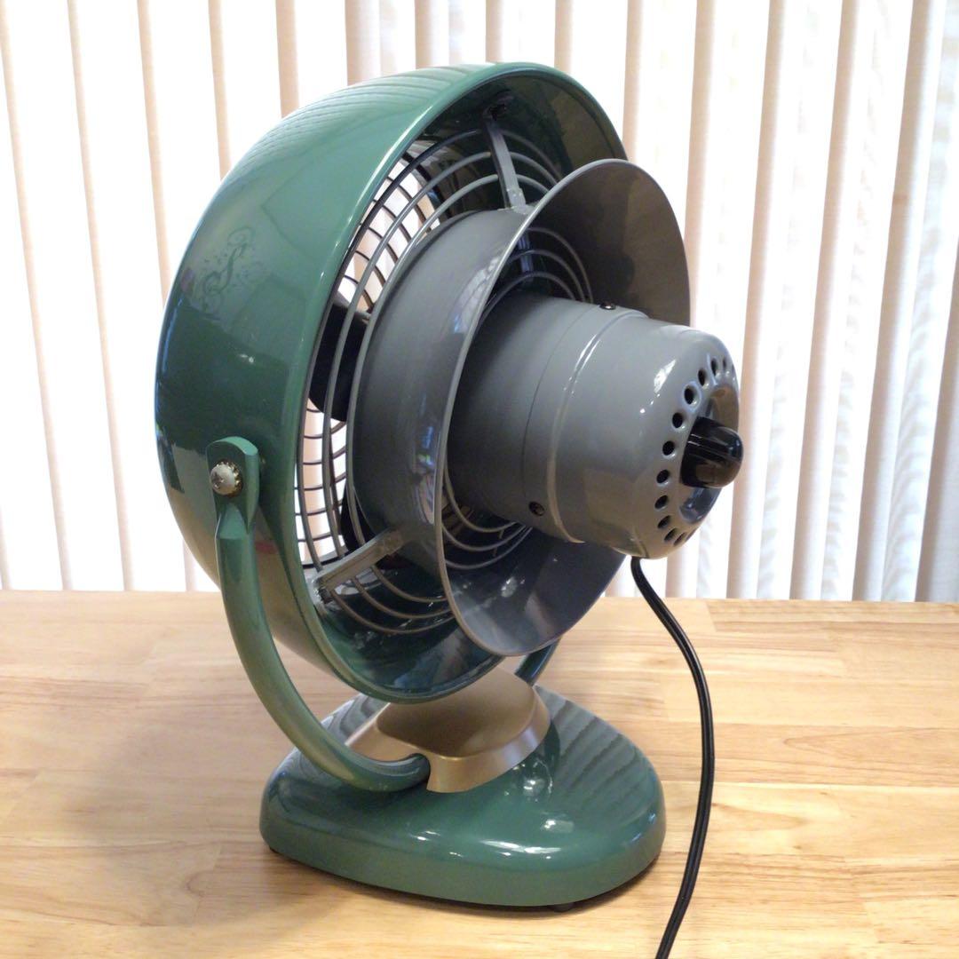 美品　ボルネード　VF20　サーキュレーター　復刻デザイン　アンティークグリーン