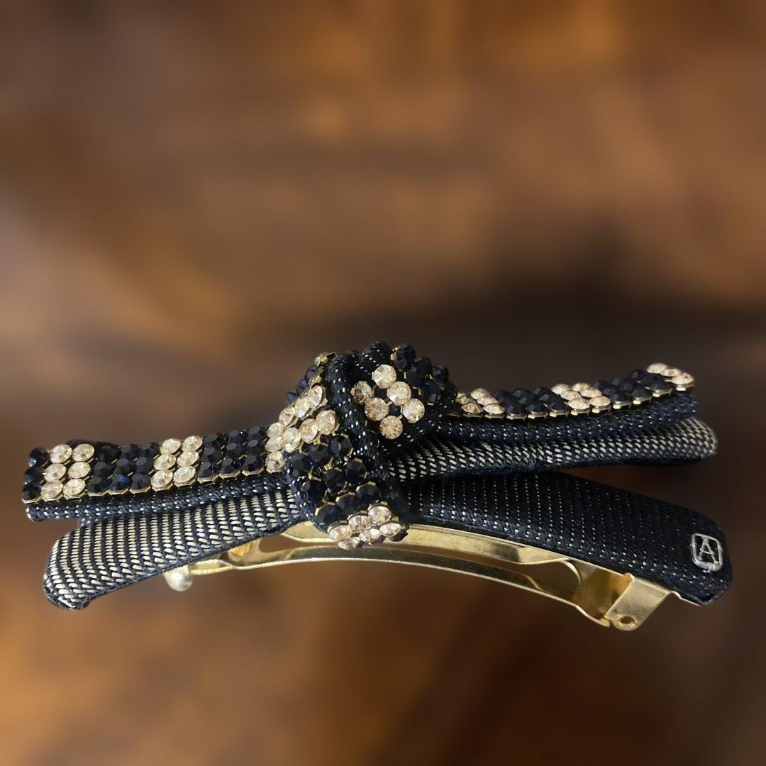 希少　アレクサンドル　デニムバレッタ