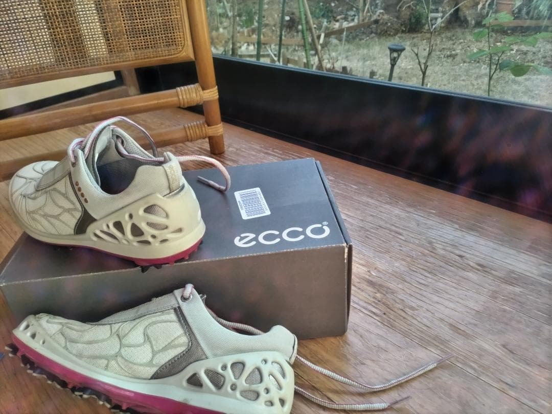 ECCO ゴルフシューズ スパイク付き