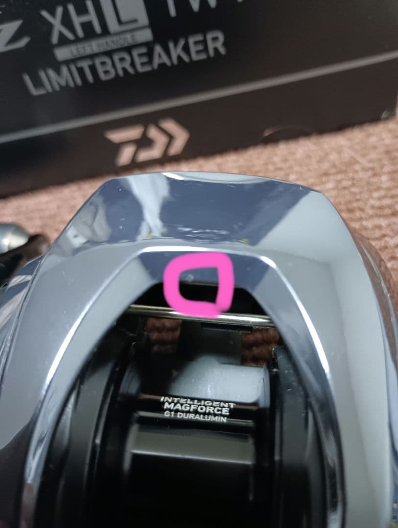 ダイワ imzリミットブレイカー カスタムハンドル　ベアリング