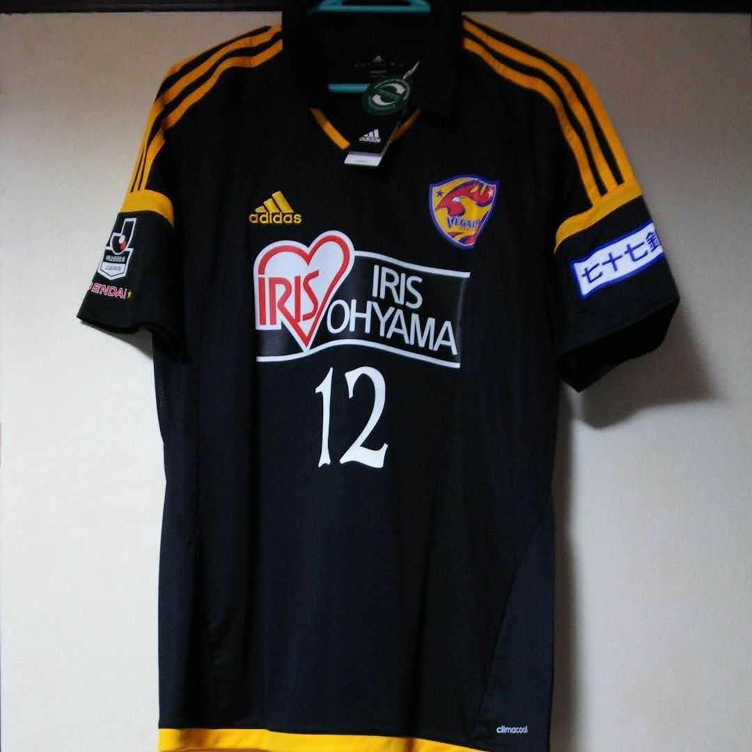 新品・adidas・2016ベガルタ仙台復興祈念ユニフォームNo.12サポーター