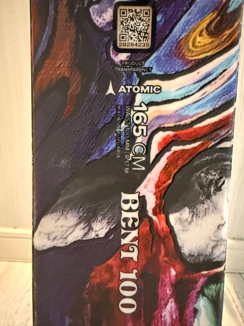 ATOMIC BENT100 165cm ３時間使用のみの美品