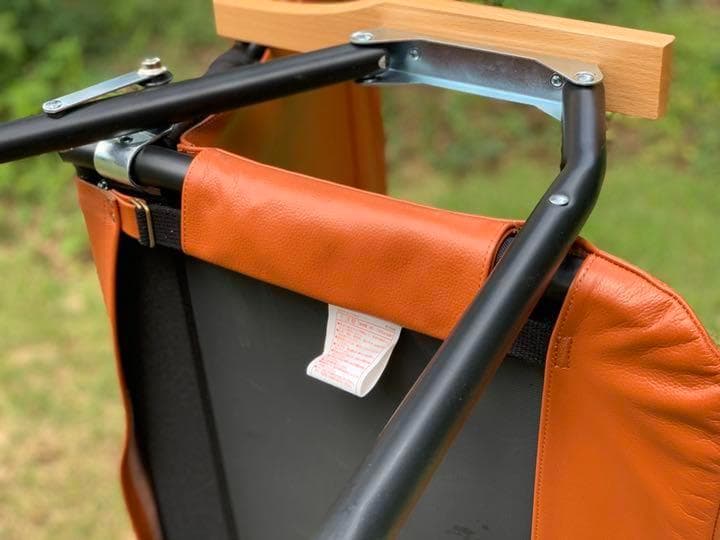 【超レア】本革＆天然木 鹿ベンチ専用カスタムカバーセット ライトブラウンレザー