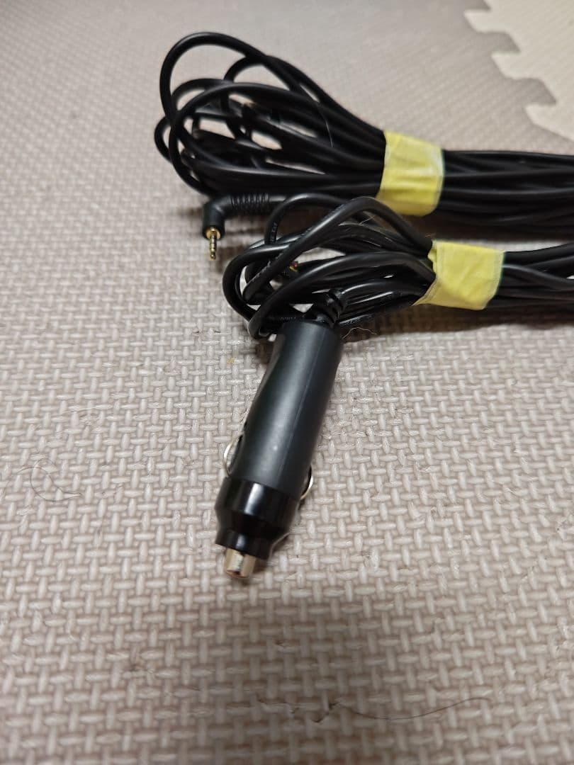 コムテックZDR 035 ドライブレコーダーシガーソケット電源配線付き