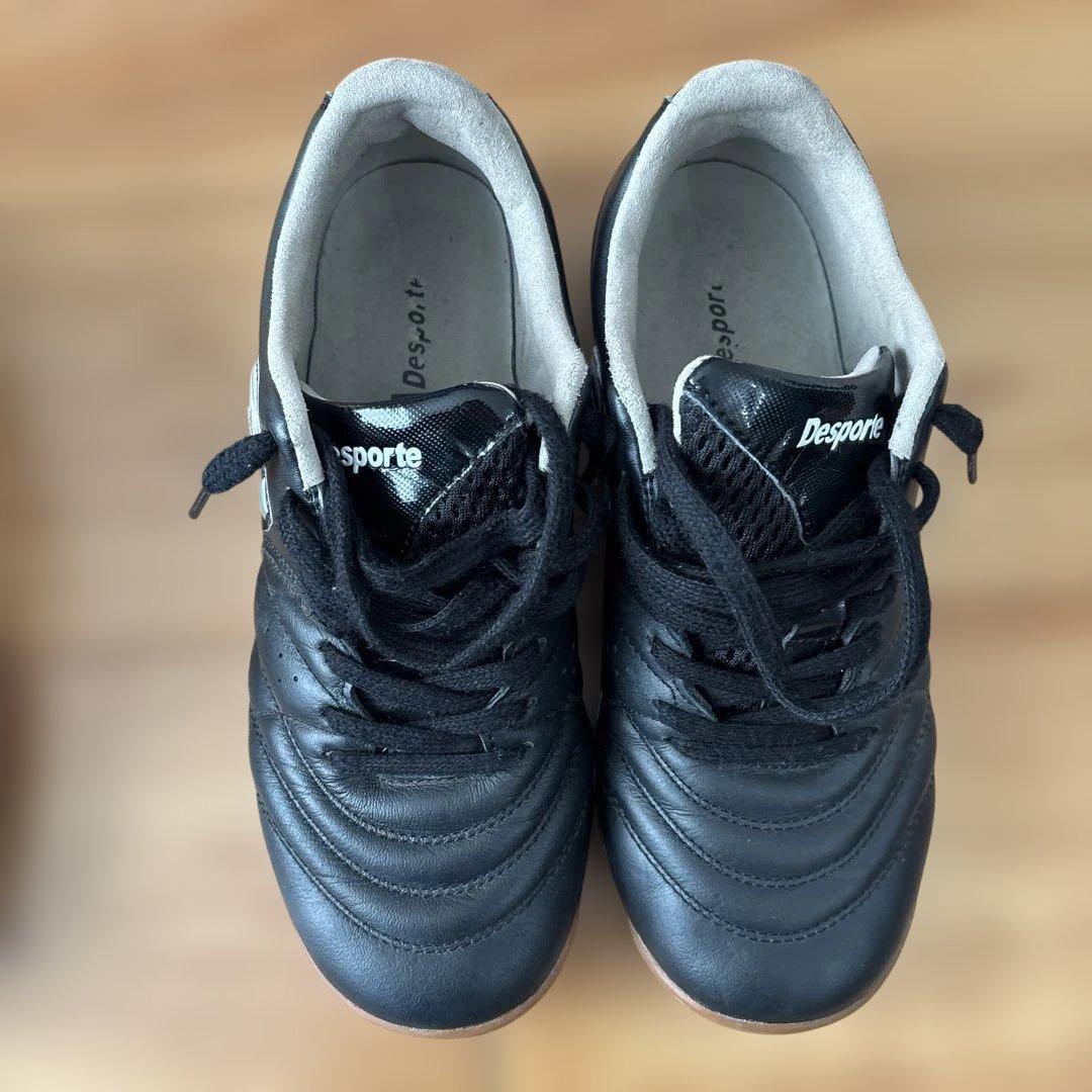 Desporte フットサルシューズ ホワイト ブラック