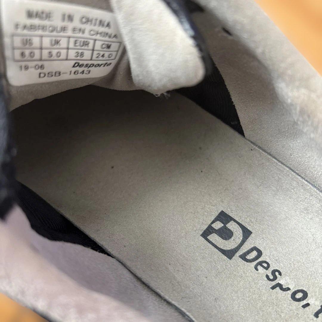 Desporte フットサルシューズ ホワイト ブラック