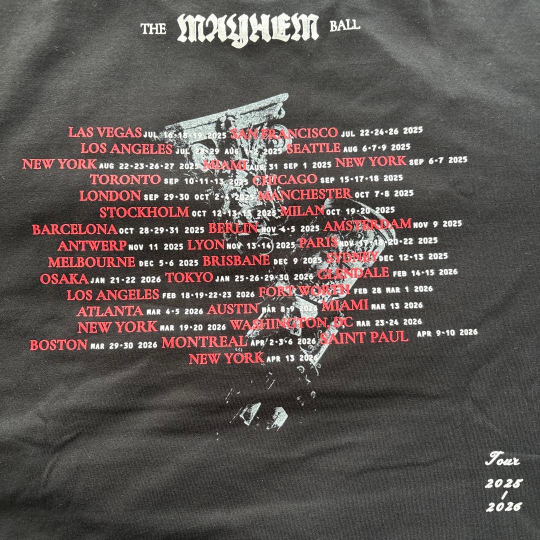 LADY GAGA MAYHEM DANCE OR DIE Tシャツ XXL