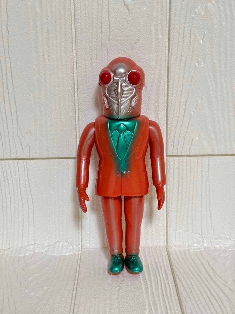 セミ人間 ソフビ フィギュア 中古品 日本製 レトロ 特撮