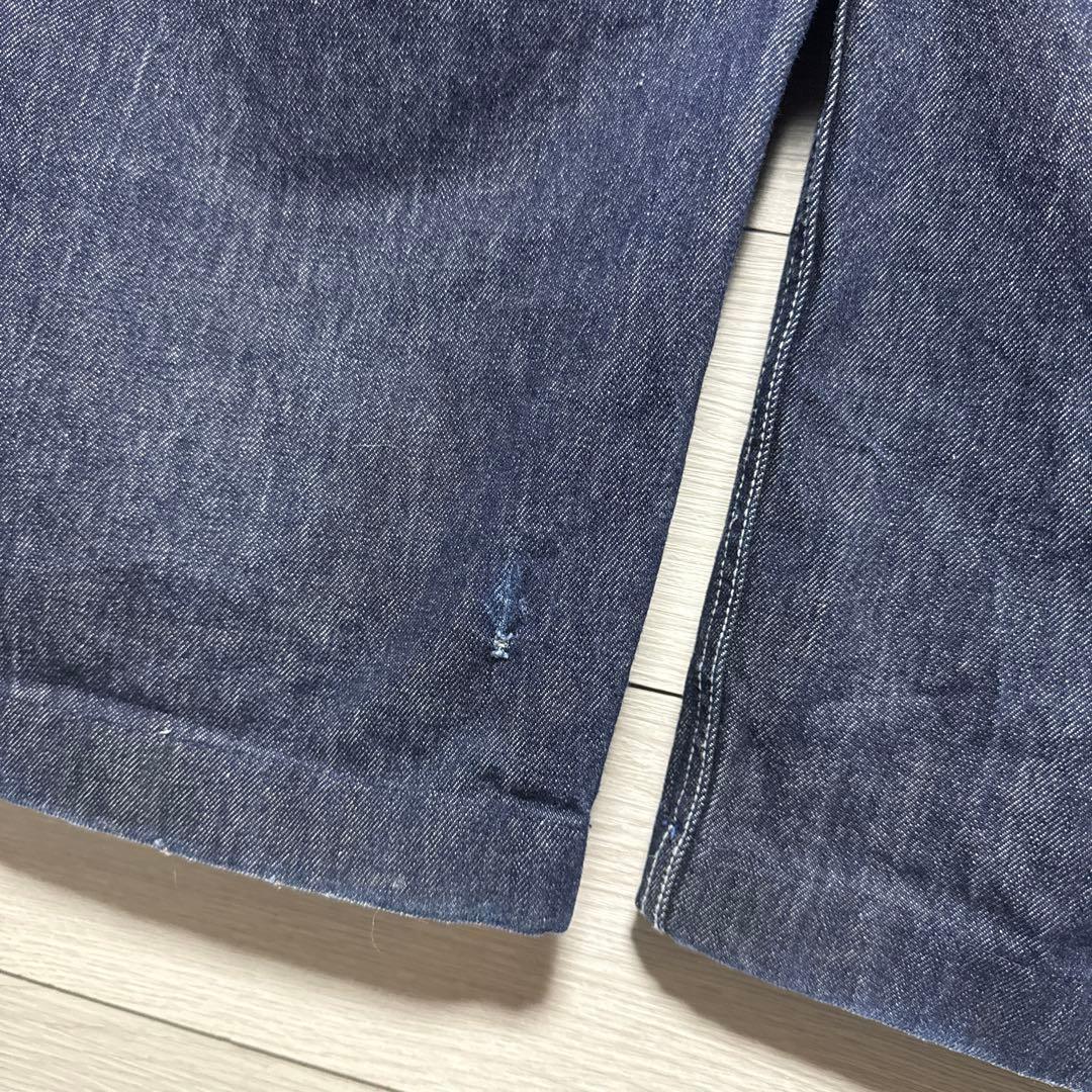 00s KARL KANI デニムオーバーオール メタルプレート 刺繍 ビック