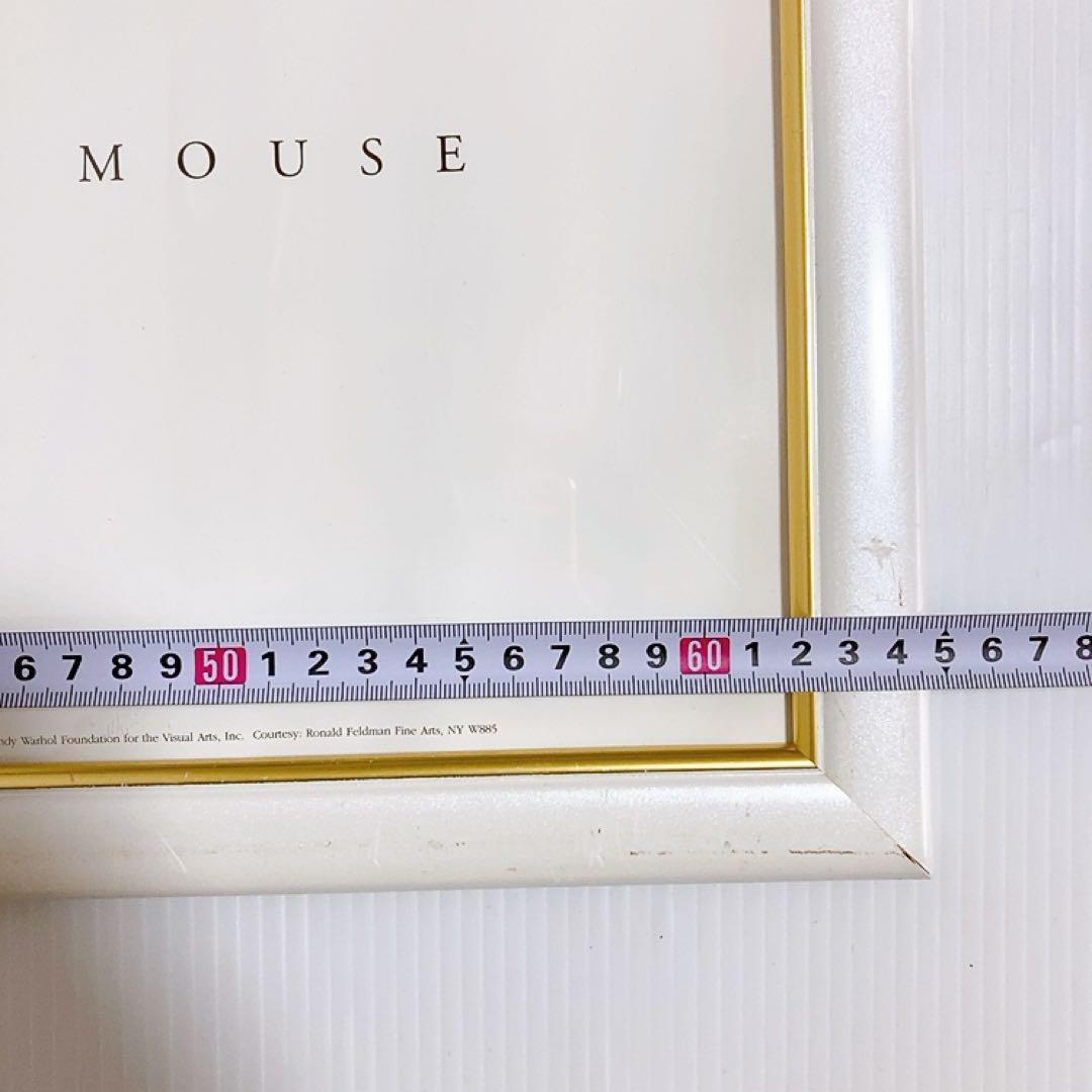 特大★希少★ミッキー　アートポスター　ウェイン・ティーボー　アンディ・ウォーホル