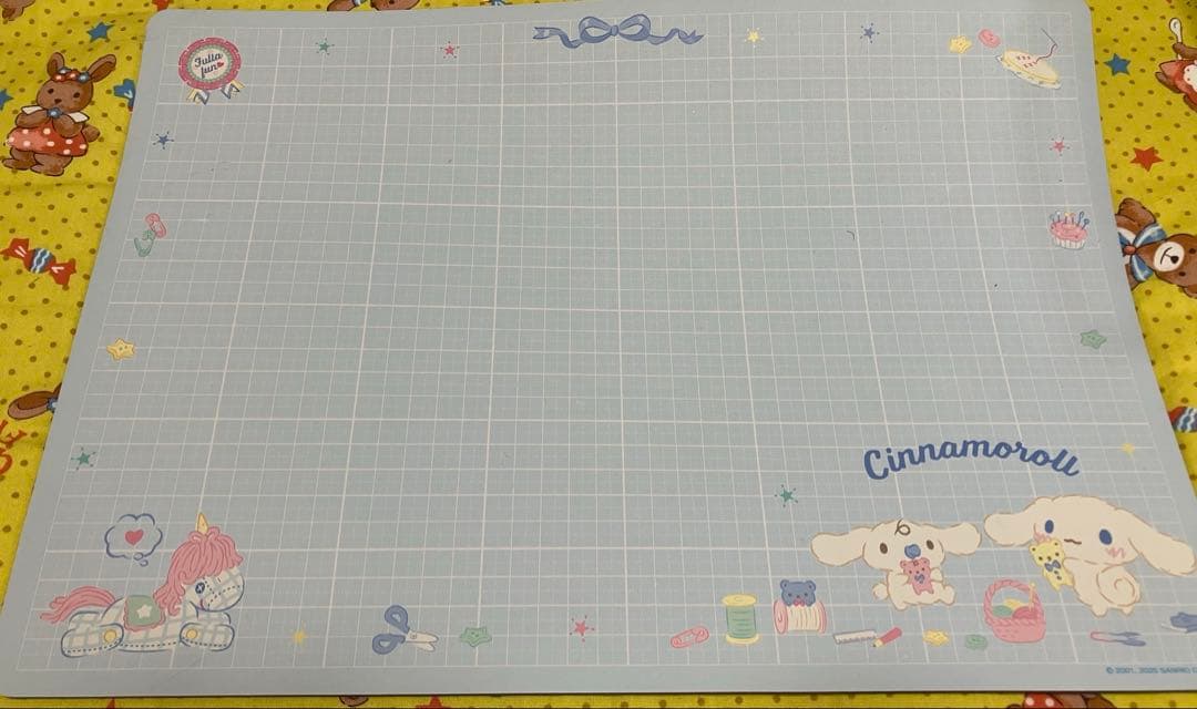 【レア　新品未使用】シナモロール　カッターマット＋グルーガン＋工具セット