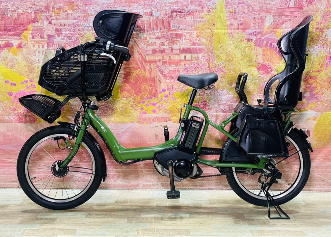 ZK3301 電動自転車 ヤマハ パスキス 子供乗せ 20インチ 送料無料