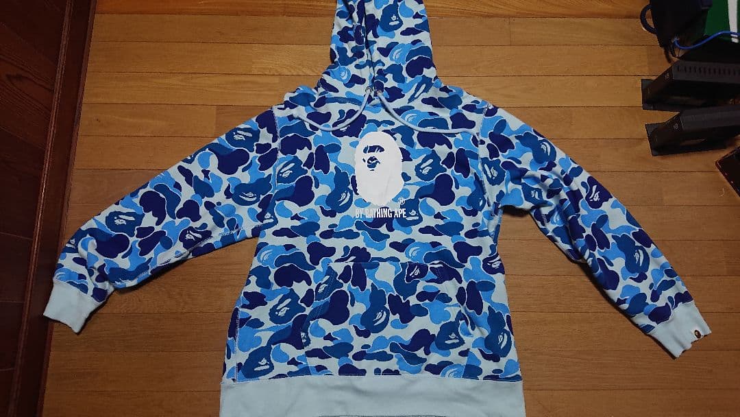 BAPE カモフラージュ フード付きトレーナー2XL