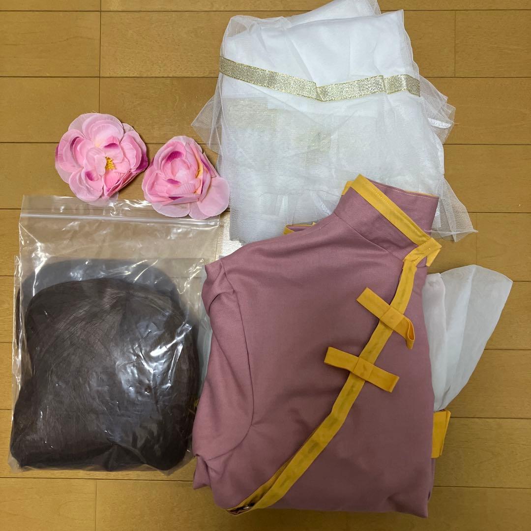 ヘタリア　台湾　コスプレ衣装　ウィッグ/髪飾り付き